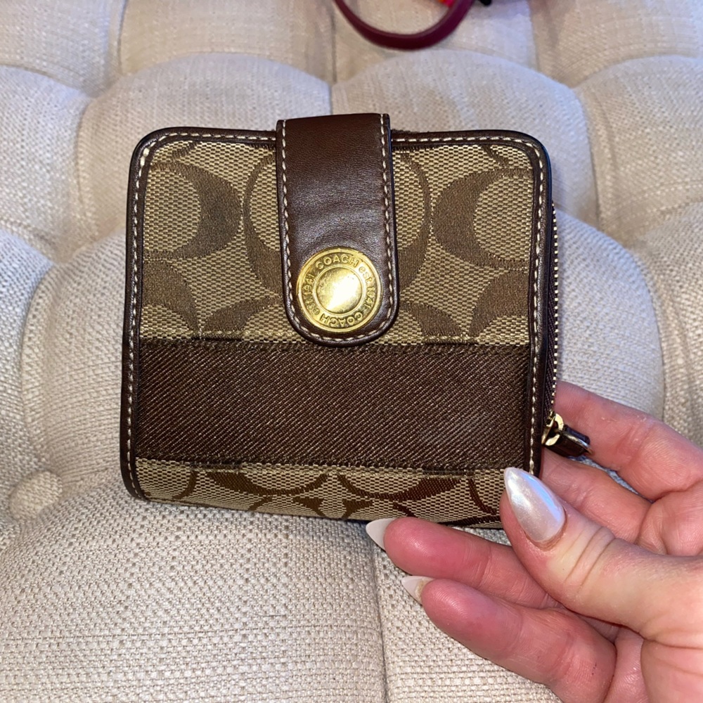 Small coach wallet